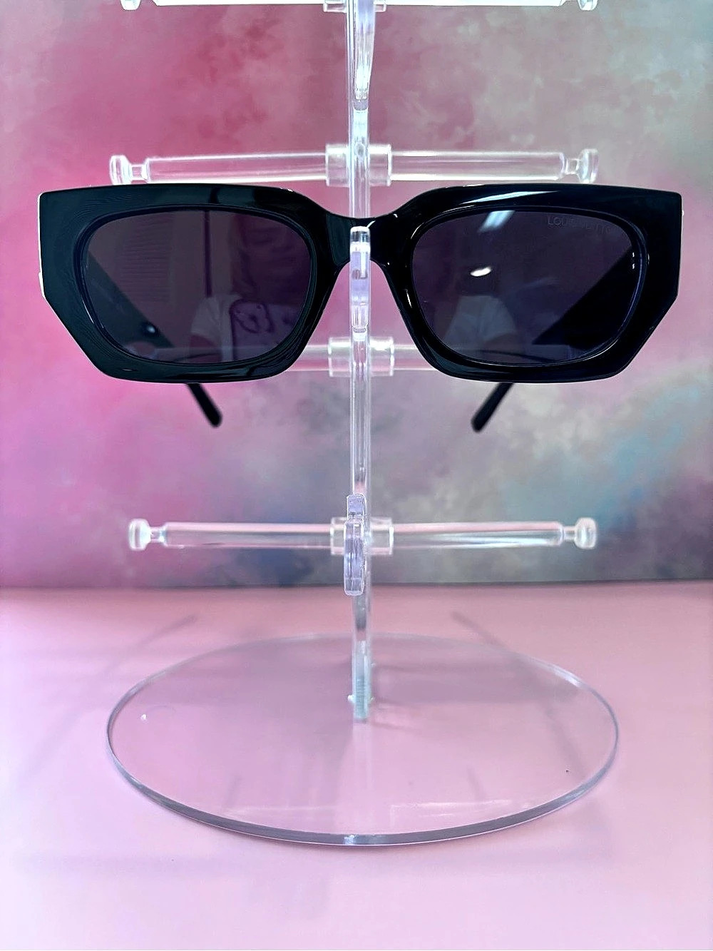 Louis Vuitton LV Clash Square Sunglasses Black- New-No Box